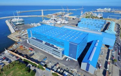 REALIZZAZIONE COMPLESSO INDUSTRIALE PER L’ALLESTIMENTO DI GRANDI YACHTS A LIVORNO